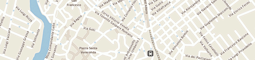 Mappa della impresa casciola giuseppe a MAZARA DEL VALLO