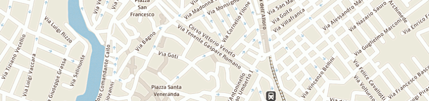 Mappa della impresa punto e virgola snc di mezzapelle elisabetta e c a MAZARA DEL VALLO