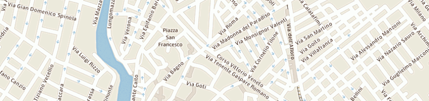 Mappa della impresa farmacie barracco dr maria a MAZARA DEL VALLO