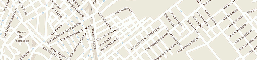 Mappa della impresa giacalone giovan battista a MAZARA DEL VALLO