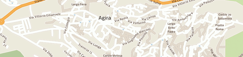 Mappa della impresa seminara salvatore a AGIRA