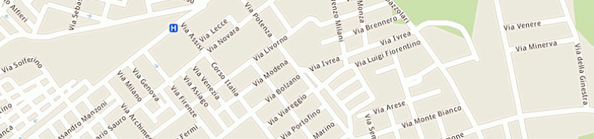 Mappa della impresa bocina mobili a MAZARA DEL VALLO