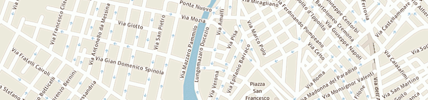 Mappa della impresa tranchida pasquale a MAZARA DEL VALLO