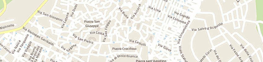 Mappa della impresa associazione polisportiva e culturale il camaleonte a CATANIA