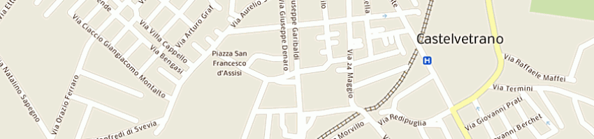 Mappa della impresa selinon elettrotecnica a CASTELVETRANO