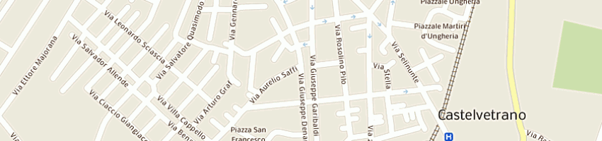 Mappa della impresa mondo carta di blando virginia a CASTELVETRANO