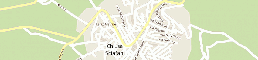 Mappa della impresa caffe'del corso di colletti antonino a CHIUSA SCLAFANI