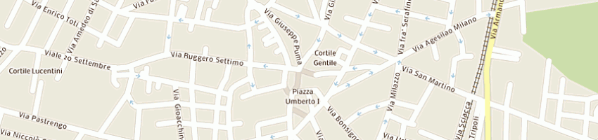 Mappa della impresa municipio centralino a CASTELVETRANO
