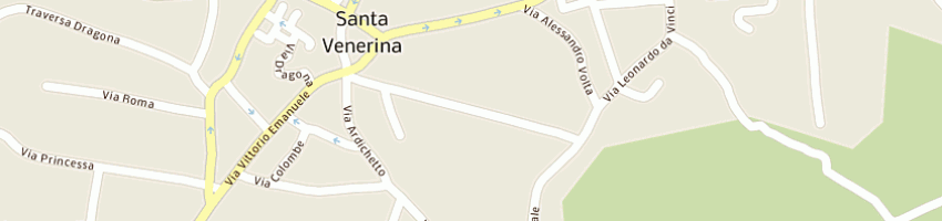 Mappa della impresa carabinieri a SANTA VENERINA