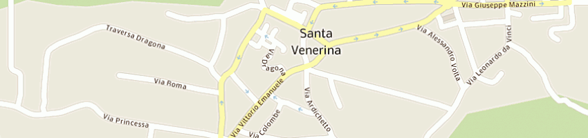 Mappa della impresa comune di santa venerina a SANTA VENERINA