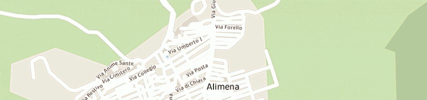 Mappa della impresa istituto di vigilanza extraurbana srl a ALIMENA
