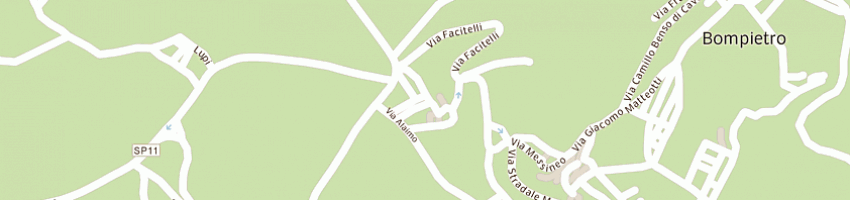 Mappa della impresa comune - centro culturale 'balza areddula' - a BOMPIETRO