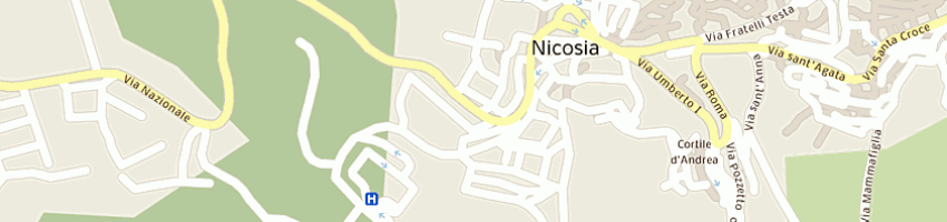 Mappa della impresa rizzo concetta a NICOSIA