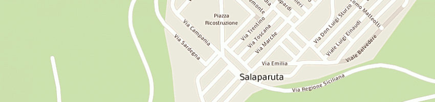 Mappa della impresa carabinieri a SALAPARUTA