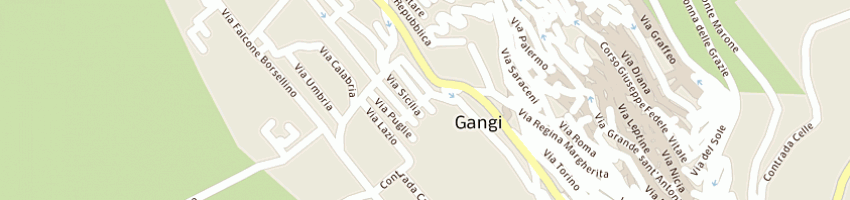 Mappa della impresa zaffora santo a GANGI