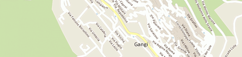 Mappa della impresa sutto armando a GANGI
