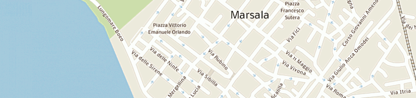 Mappa della impresa ristoranti filosa giuseppe a MARSALA