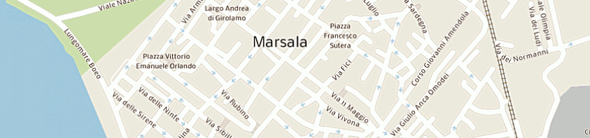 Mappa della impresa montalto pietro attilio a MARSALA