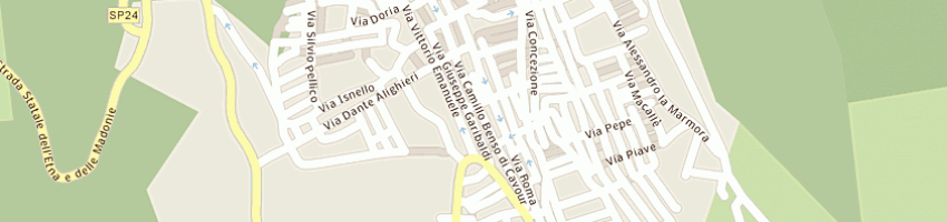 Mappa della impresa edile la sicilia societa cooperativa a CALTAVUTURO