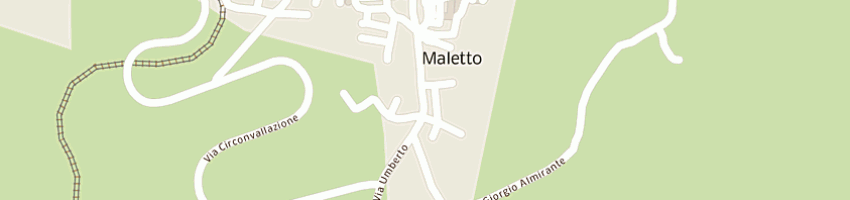 Mappa della impresa garelli adornetto angela a MALETTO