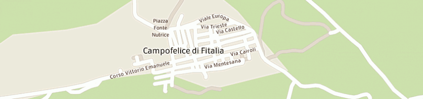 Mappa della impresa poste italiane - ente pubblico - ufficio locale pt a CAMPOFELICE DI FITALIA