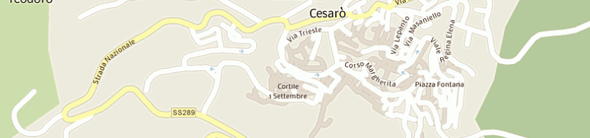 Mappa della impresa pomodoro giuseppe a CESARO 