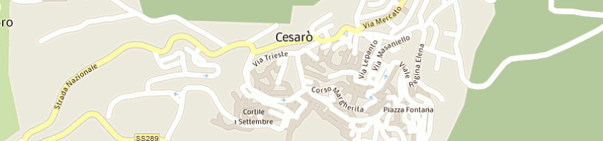 Mappa della impresa assessorato regionale agricoltura a CESARO 