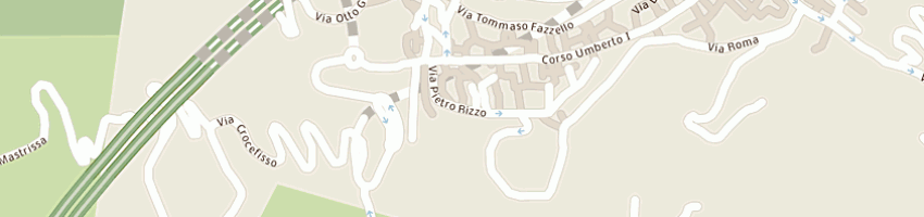Mappa della impresa albergo villa riis a TAORMINA