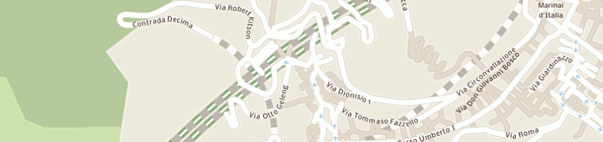 Mappa della impresa residence villa costanza a TAORMINA