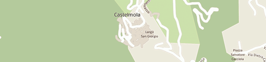 Mappa della impresa comune di castelmola a CASTELMOLA