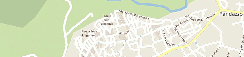 Mappa della impresa parrocchia s nicolo' a RANDAZZO