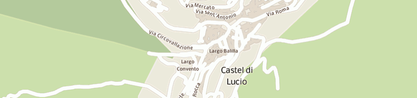 Mappa della impresa mobili ed elettrodomestici di d'angelo vincenzo mario a CASTEL DI LUCIO