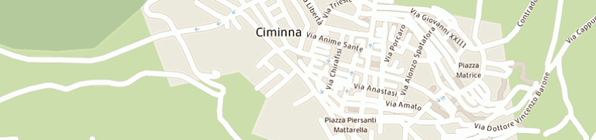 Mappa della impresa beauty center di la piana emilia e cirrincione giuseppina a CIMINNA