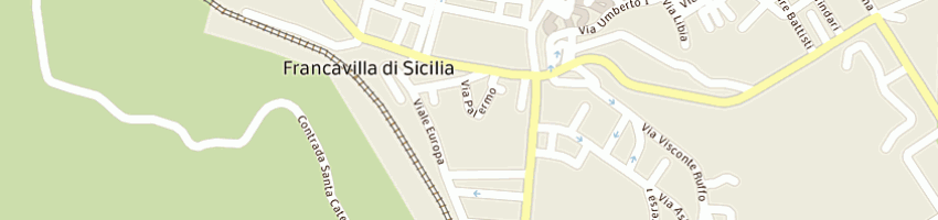 Mappa della impresa direzione didattica a FRANCAVILLA DI SICILIA
