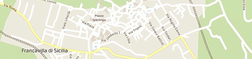 Mappa della impresa campione roberto a FRANCAVILLA DI SICILIA