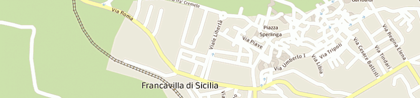 Mappa della impresa silvestro alfio a FRANCAVILLA DI SICILIA