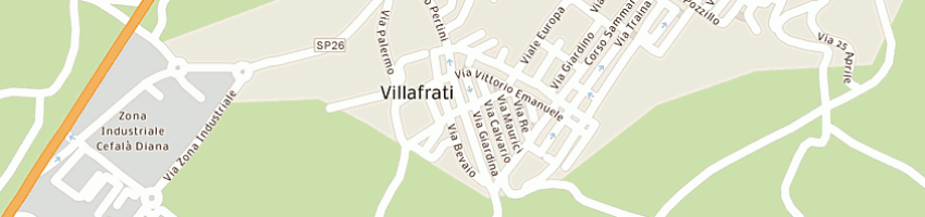 Mappa della impresa giammona giusto a VILLAFRATI