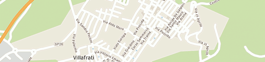 Mappa della impresa associazione casa famiglia a VILLAFRATI