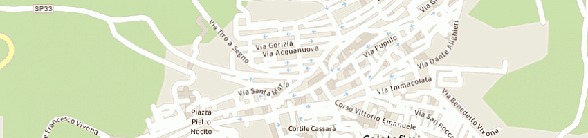Mappa della impresa municipio a CALATAFIMI SEGESTA