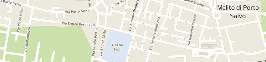 Mappa della impresa taffeta' di pipicella letizia a MELITO DI PORTO SALVO