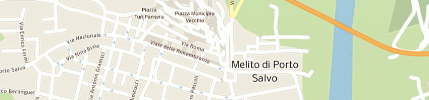 Mappa della impresa malavenda salvatore a MELITO DI PORTO SALVO