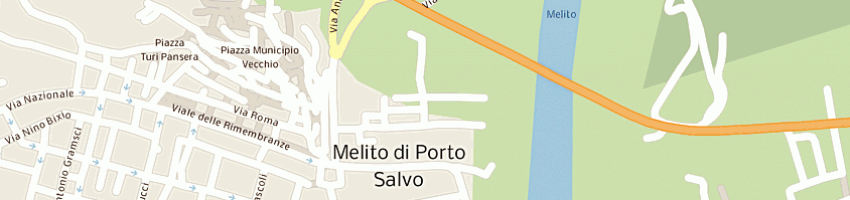 Mappa della impresa pizzi antonio a MELITO DI PORTO SALVO