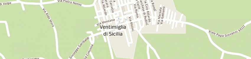 Mappa della impresa cimo' pietro a VENTIMIGLIA DI SICILIA