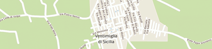 Mappa della impresa a putia dei fratelli samperi snc di samperi francesca a VENTIMIGLIA DI SICILIA