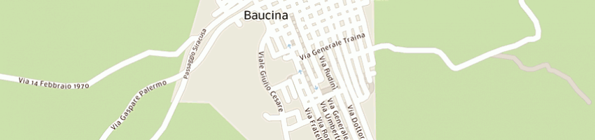 Mappa della impresa realmuto giuseppe a BAUCINA