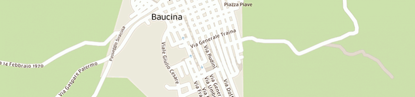 Mappa della impresa manfre' alfio a BAUCINA