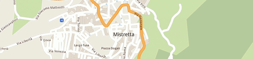 Mappa della impresa di maggio nicoletta a MISTRETTA
