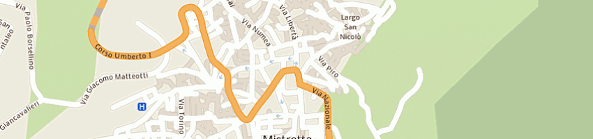 Mappa della impresa direzione didattica a MISTRETTA