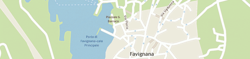 Mappa della impresa favignana carburante di piastra clara e c snc a FAVIGNANA