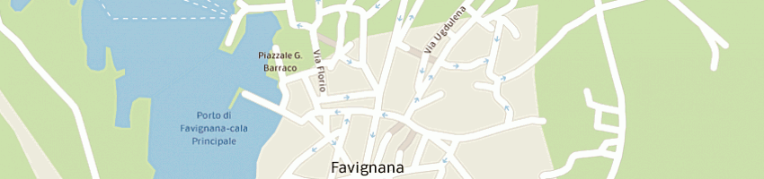 Mappa della impresa municipio a FAVIGNANA